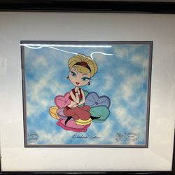 Barbara Eden Signed I Dream of Jeannie "Pillow Talk" LE 18x20 FRAMED