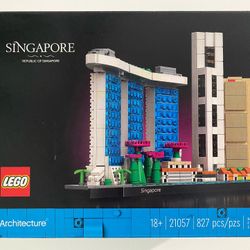 LEGO 21057 Architecture Singapore Model . New