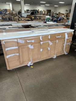 Gavino 84” double bathroom vanity