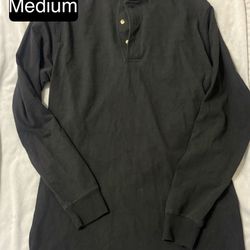 Mens Medium Long Sleeve Shirt 
