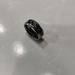 Titanium Buzz Wedding Ring