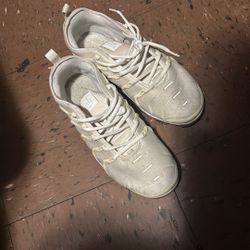 White Vapormaxes 