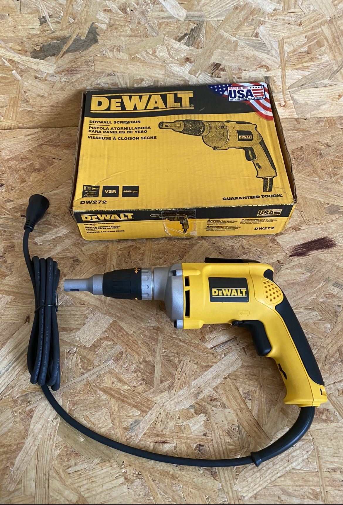 Dewalt Screw-gun Drywall 1/4”