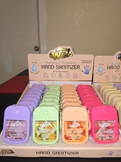 Wish Hand Sanitizer Spray with Silicone Case & Keychain