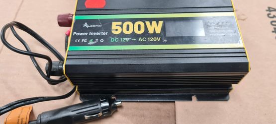 500 Watt Power Inverter for Vehicles, Car Power Inverter with 2 AC Outlets/Cigarette Lighter/PD 36W USB-C/QC 18W Port/LED Display, Inverter 12V to 110