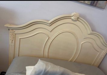 Beautifully designed Pottery Barn full size bed frame