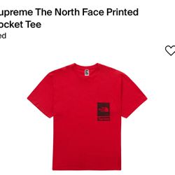 Supreme The North Face Printed Pocket Tee  