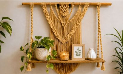 Handcrafted Macrame self