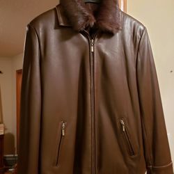 Women's Leather Coat