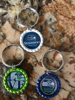 Seattle Seahawks keychains