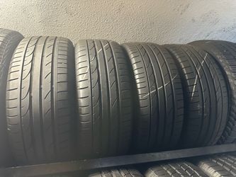 SET OF TIRE 235 55 18 OTANI 85% LIFE