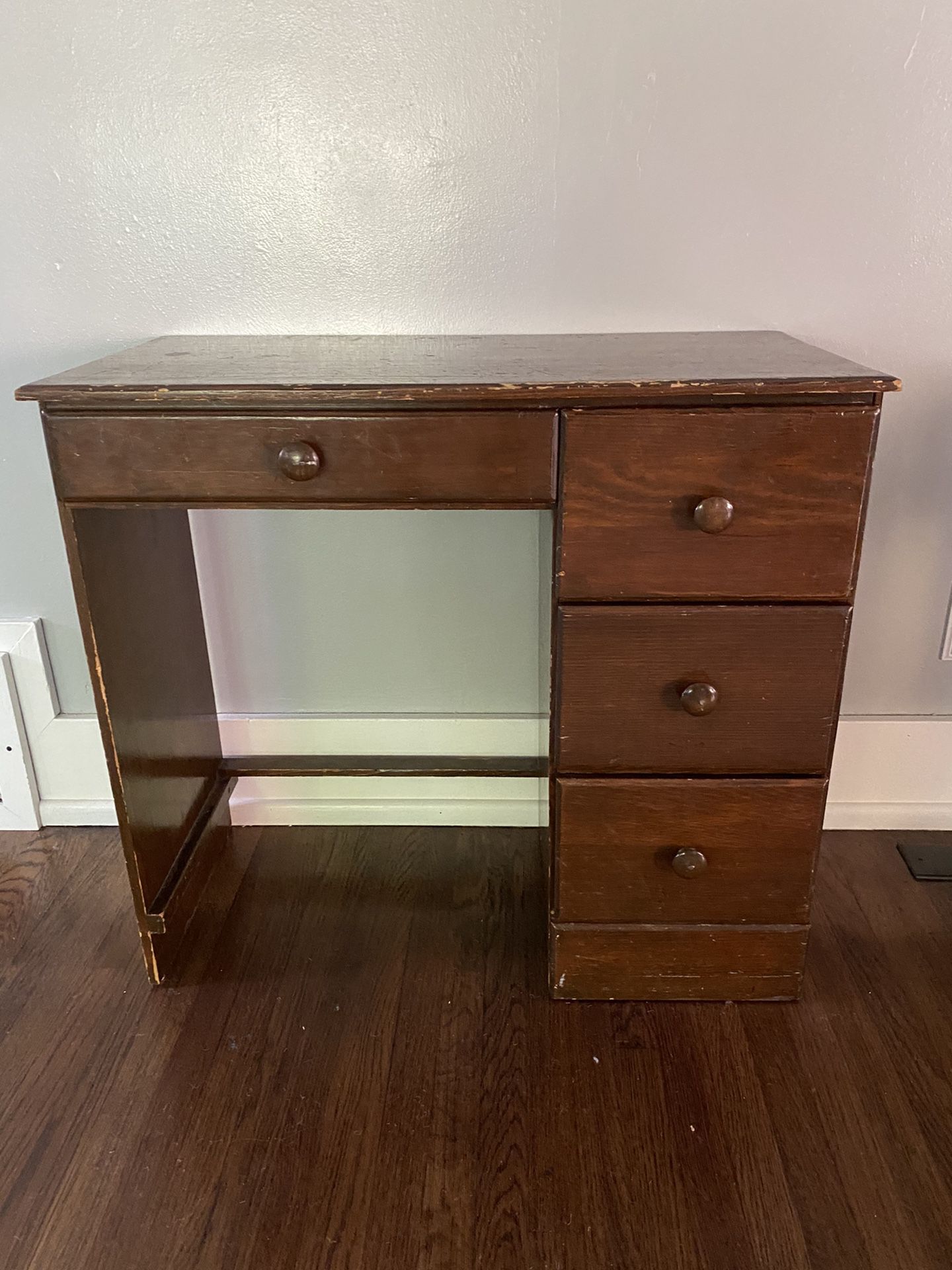 Pending pick up -Small Wooden Desk