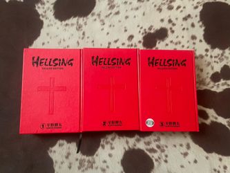 Hellsing By Kohta Hirano Manga 1, 2, & 3