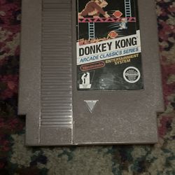 Donkey Kong Arcade Classics 5 Screw NES Nintendo Cartridge 