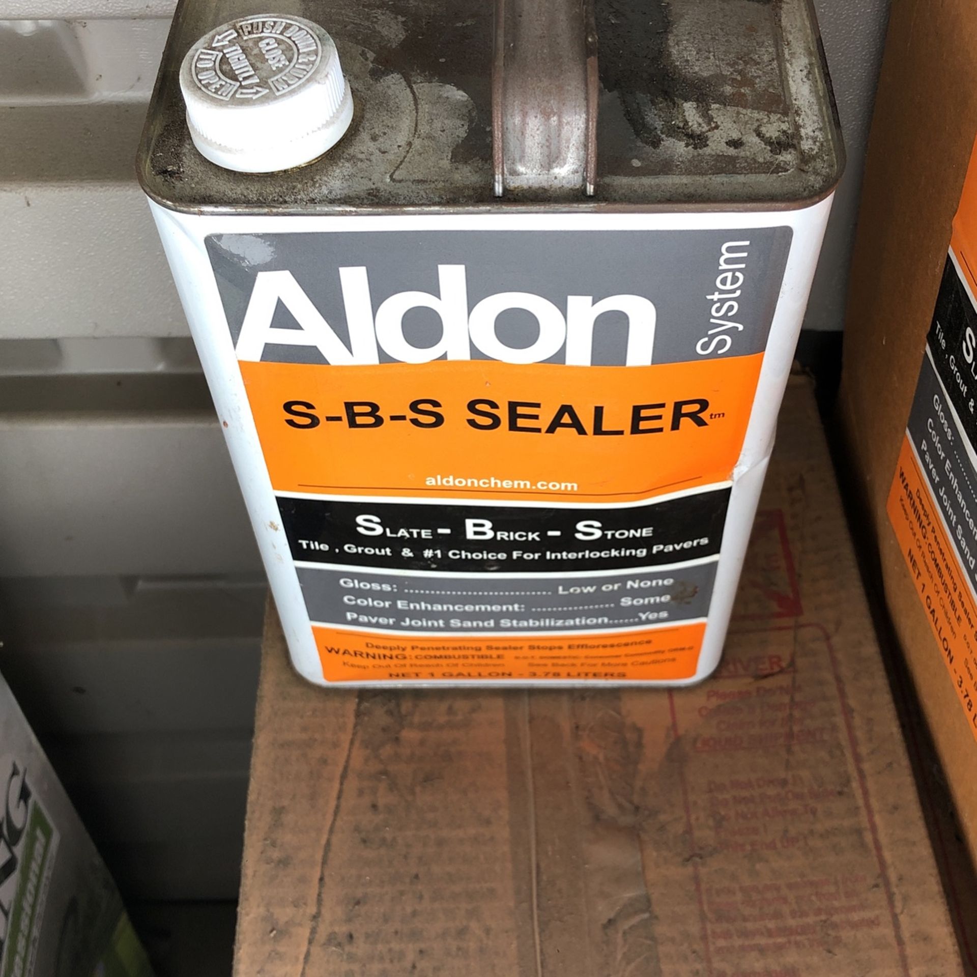Aldon Stone brick Slate Sealer