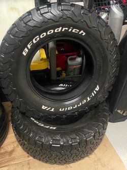 BFGoodrich All-Terrain T/A Tires – Set of 2