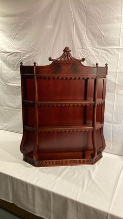 Antique Wall mounted Display shelf
