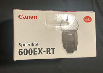 Canon Speedlite 600 EX-RT DSLR Camera Flash
