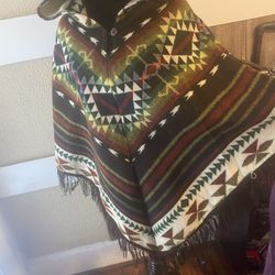 Gaban Artesanal De Alpaca Con Gorro 