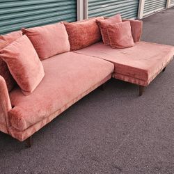 FREE DELIVERY!!! JoyBird "Lewis" 2 Piece  Sectional Couch ($4K RETAIL...75% Off) 