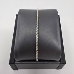 10" .925 Silver Bracelet/Anklet 3.4g (#25206)