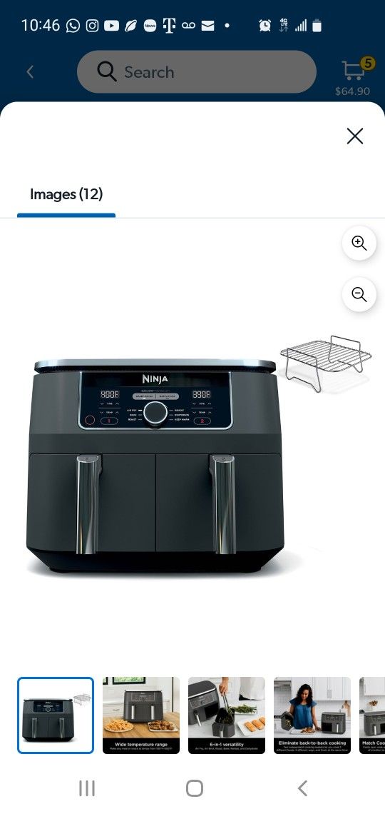 New Never Opened Ninja Air Fryer