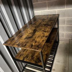 Kitchen Island with 3 Shelves