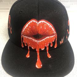 Custom Made Hand Painted 1 Off Hat