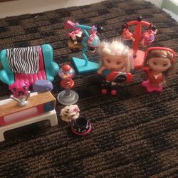Retired 2004 Rare Shorties Dolls With Accessories Included 