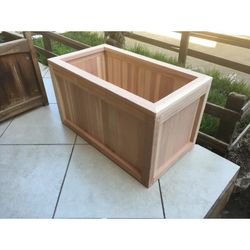Wood Planter Box