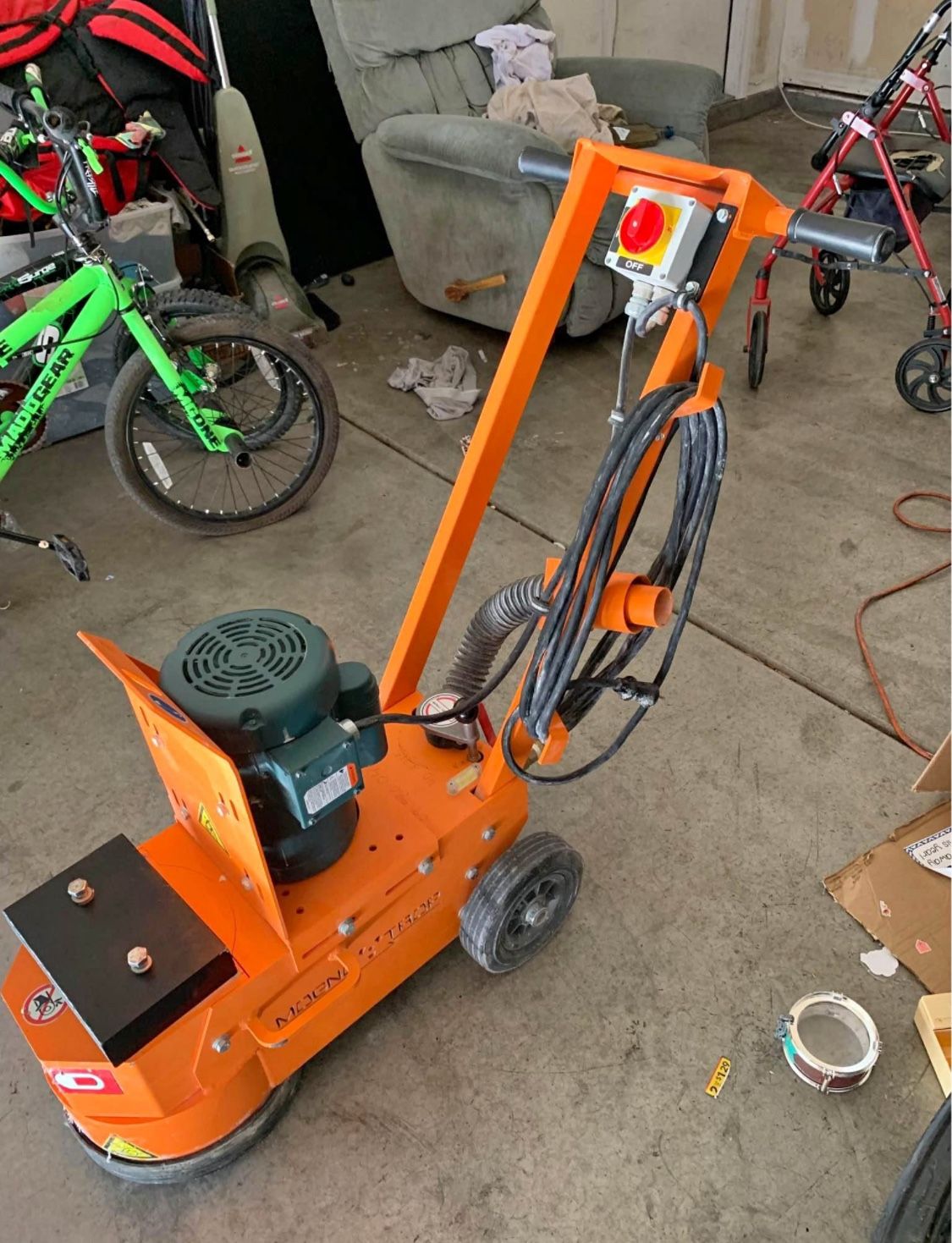 10 Inch Concrete Grinder