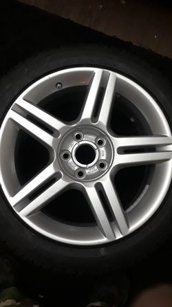 I have one Bridgestone Audi Tire 235 45 R17