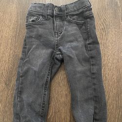 Boys Black Gray Jeans Size 12 Months By Wonder Nation #4