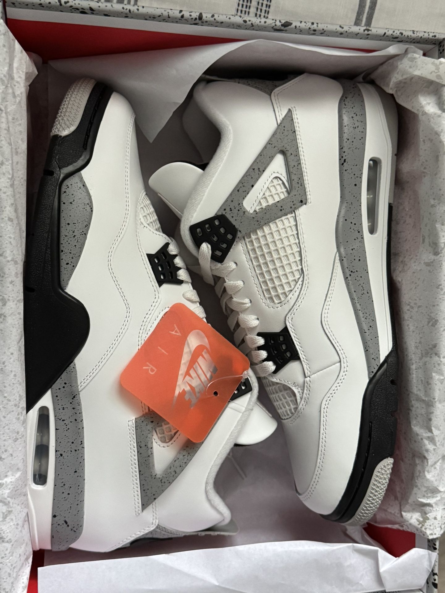 Cement Jordan 4 Size 12