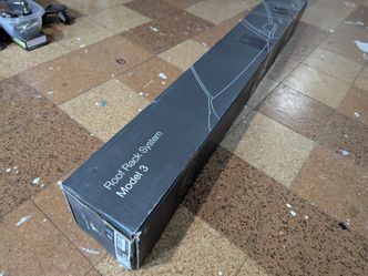 Tesla model 3 roof rack OEM never opened