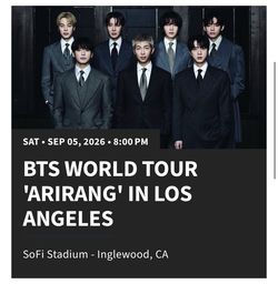 BTS at SoFi, Saturday 9/5 (Day 3)