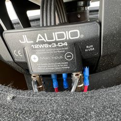  JL audio 12’ Subwoofer W/ box  