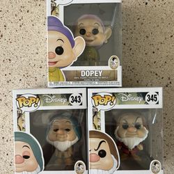 Funko PoP Disney Dwarfs $5 EACH 