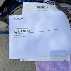 Denon AV Surround Receiver 