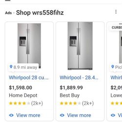 Whirlpool Refrigerator 
