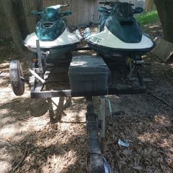 Double Jet Ski Trailer