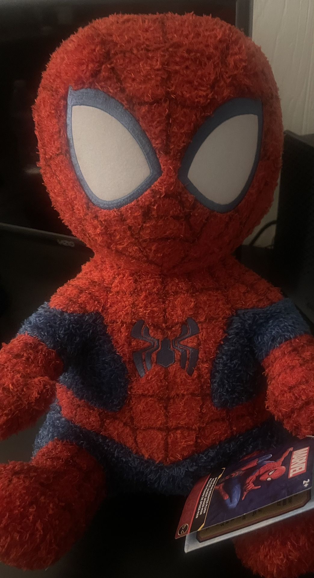 Weighed Spiderman Plushy