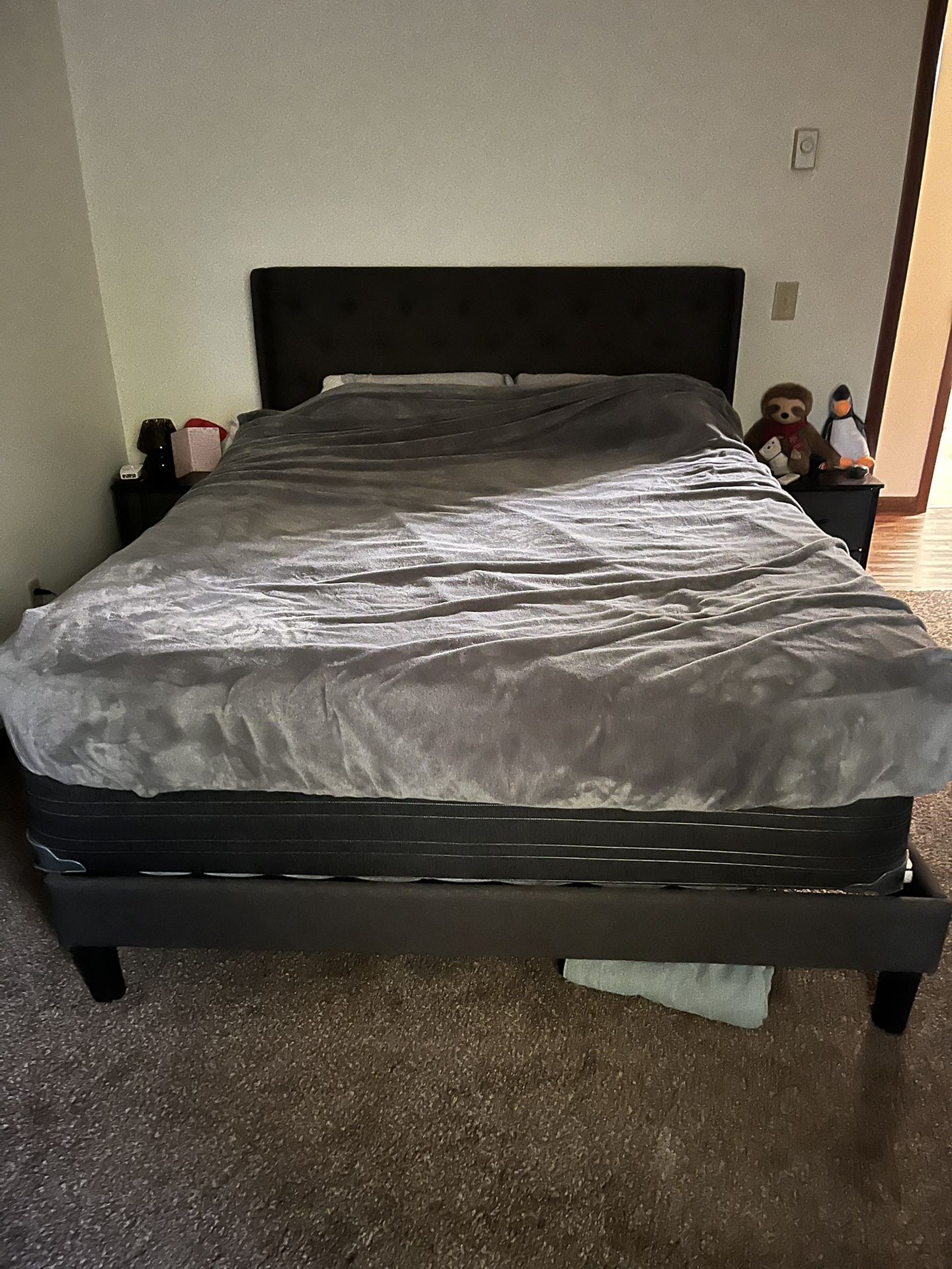 Nice Queen Bed Frame with headboard