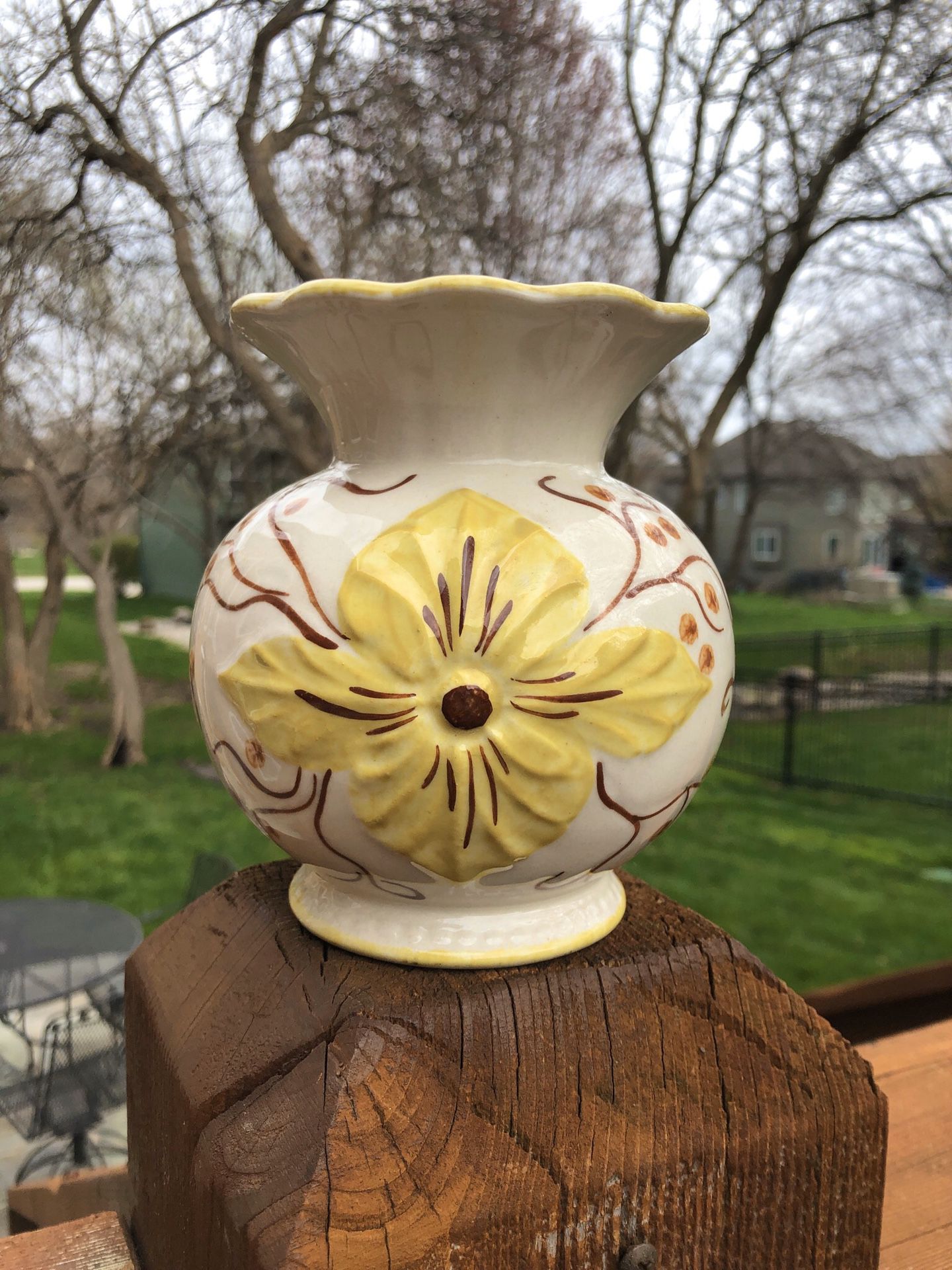 Vintage Hampton Vase by Blue Ridge Southern Pottery - Circa 1930/1940