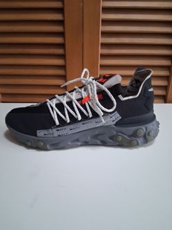 NIKE REACT WR ISPA 'GUNSMOKE' MEN'S SNEAKER * SIZE: 9