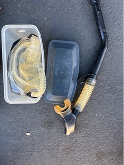Mask and snorkel