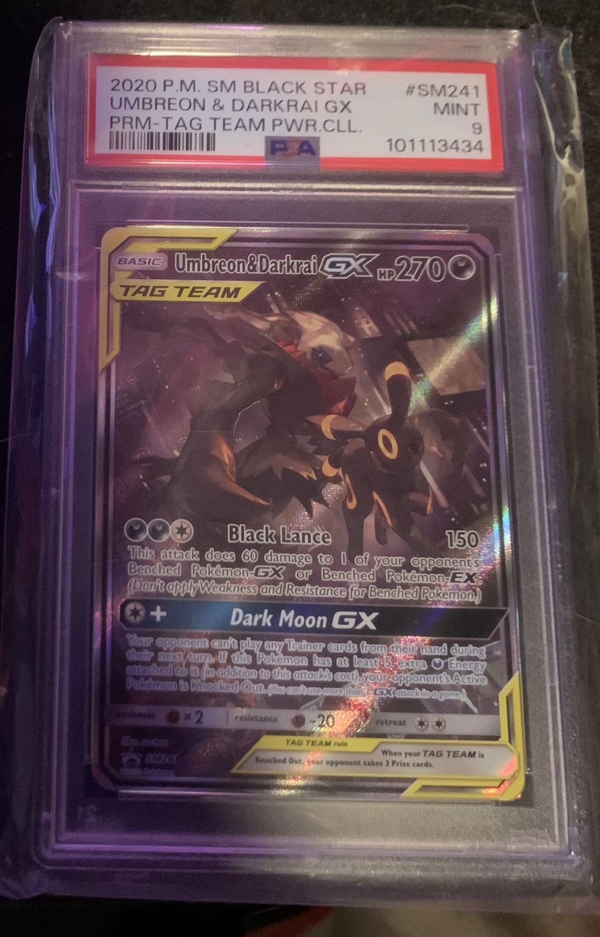 Pokémon Umbreon & Dark Ria Gx