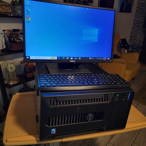 Dell PowerEdge T310, desktop 
02P9X9 MB, Xeon X3440 @ 2.53GHz, 
8GB DDR3
256GB SSD 
Windows 10 pro. Microsoft office installed. WI-FI.  Nothing wrong.