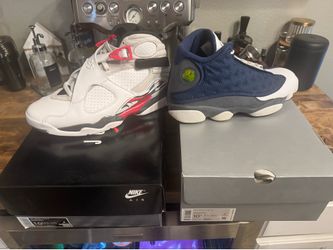 Air Jordan 13 Flint and Air Jordan 8 Bugs Bunny
