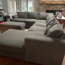 Brown Sectional
